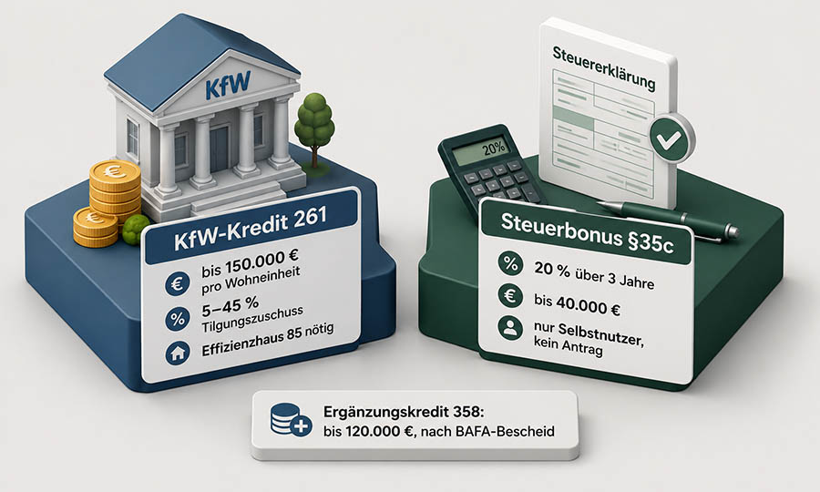 KfW Förderung für Dachsanierung